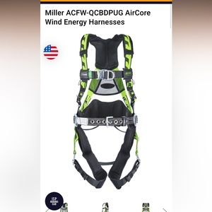 Miller ACFW-QCBDPUG AirCore Wind Energy Harnesses